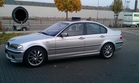 BMW 330 i M-Paket, Xenon, Leder, Navi + Winterreifen mit felge !!!