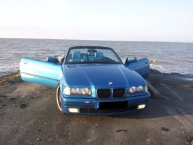 BMW 320i  E36 M3 "Individual" Atlantis-Blau