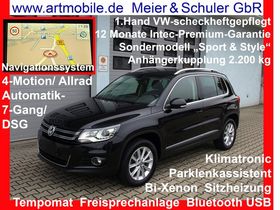 VW Tiguan Sport & Style BMT 4Motion DSG/Automatik 1.Hand