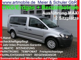 VW Caddy Maxi Kasten 2,0 EcoFuel Erdgas/CNG+Benzin 1.Hand
