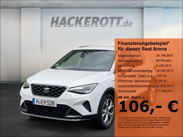 Seat Arona 1.0 TSI FR Pro Paket vo hi