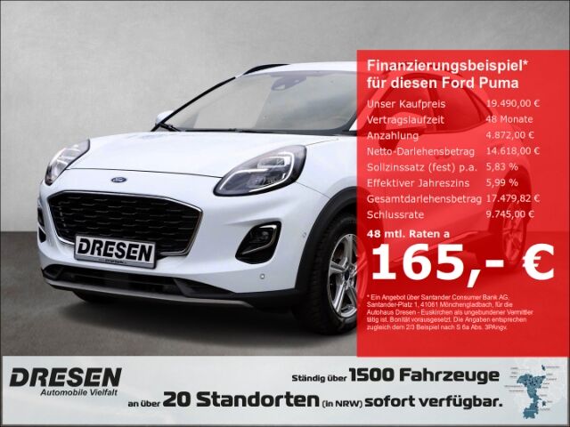 Ford Puma 1.0 EcoBoost Mild Hybrid EU6d Titanium X 125PS